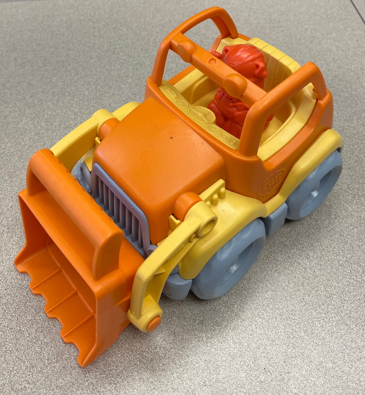 Orange Green Toys Front Loader, Pre-owned