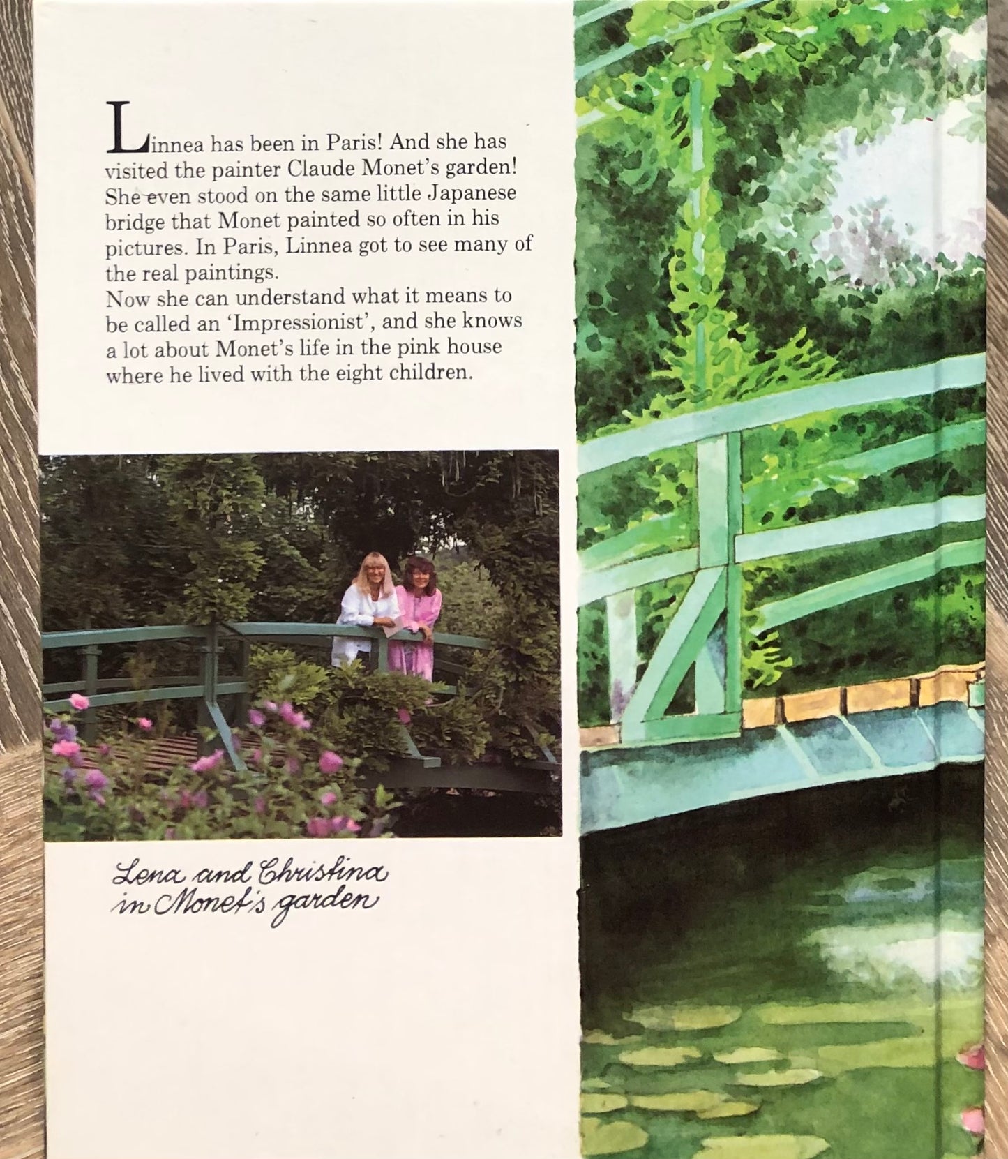 Green Linnea In Monets Garden, Hardcover