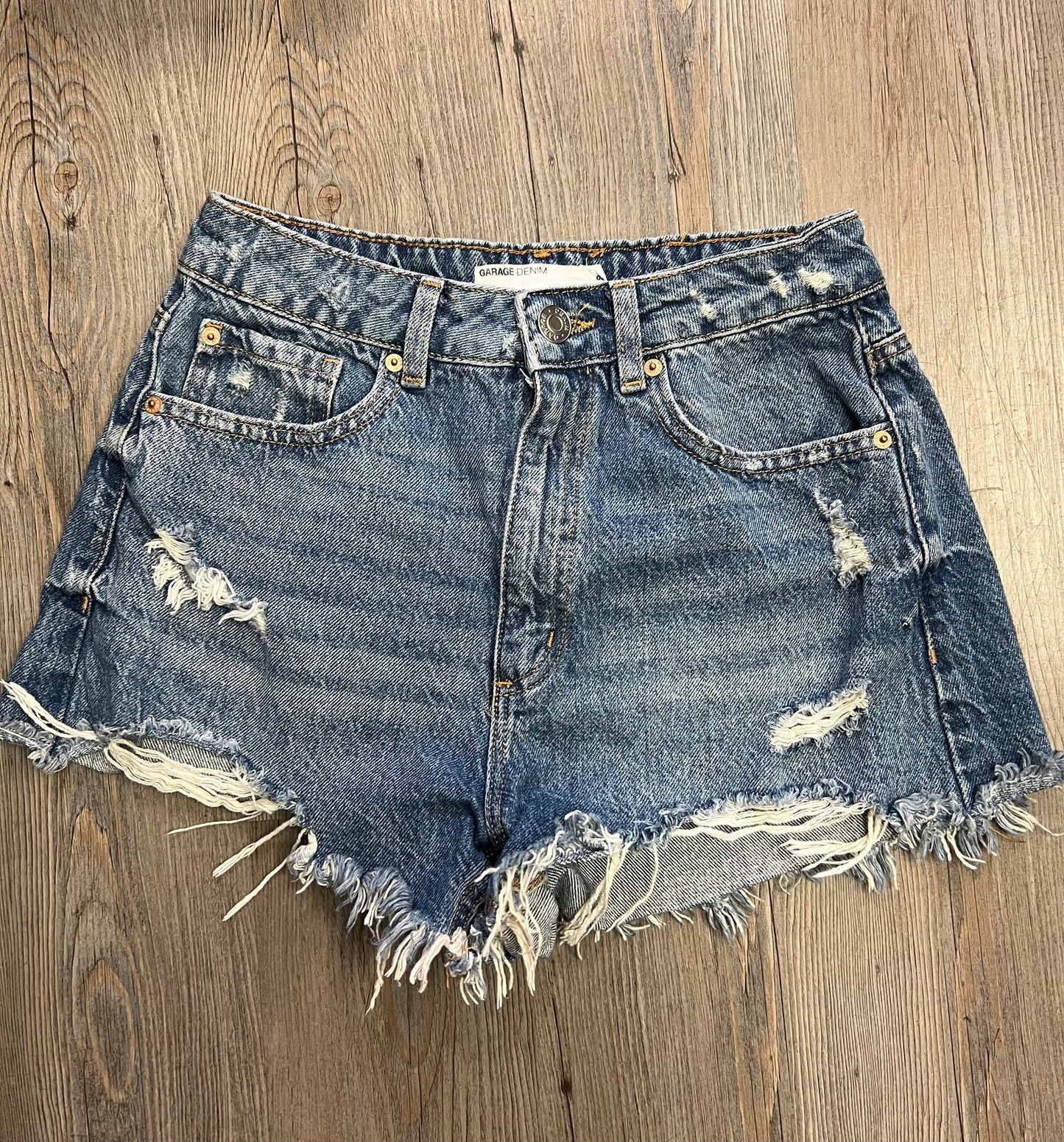 Denim Garage-Festival Jean Shor, 26 Inch