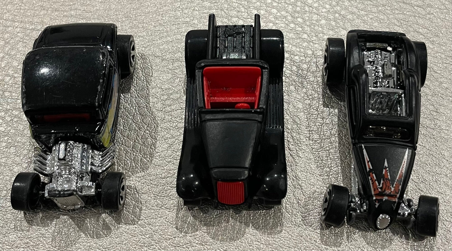Multi Hotwheels Cars, 3pcs