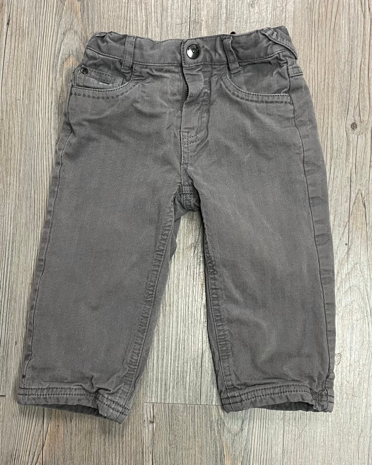 Grey Mexx Lined Pants, 18-24M