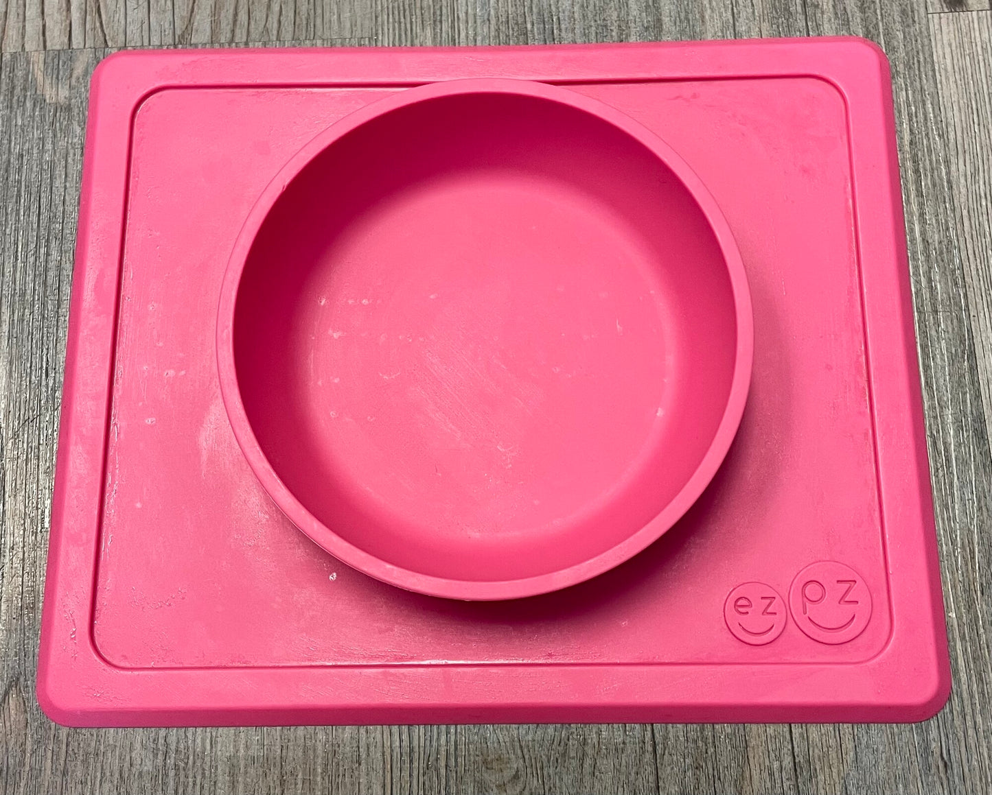 Pink EZPZ Bowl, Pre-owned