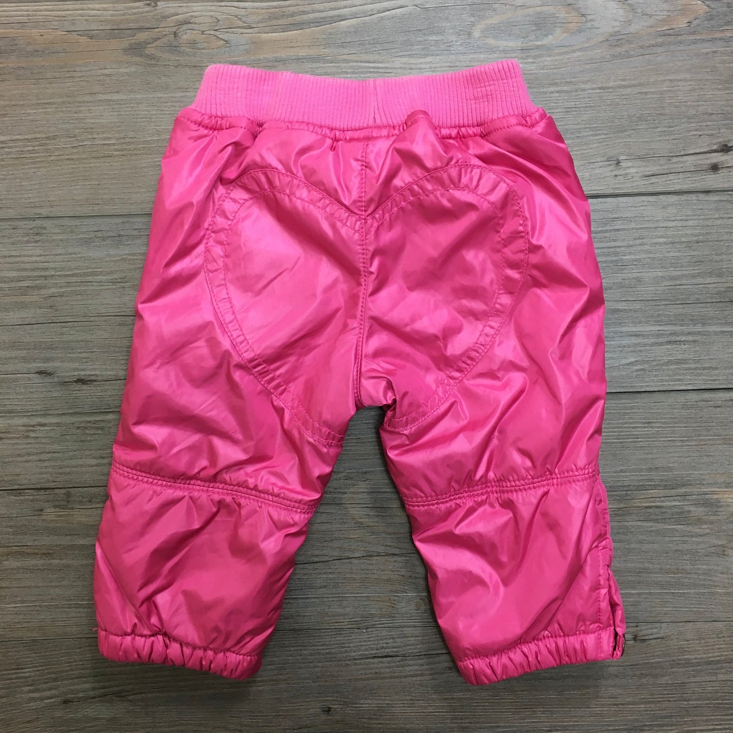 Pink Gap Lined Pants, 6-12M