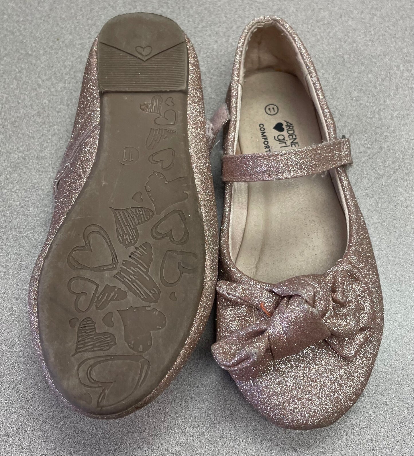 Rosegold Ardene Shoes, 11Y