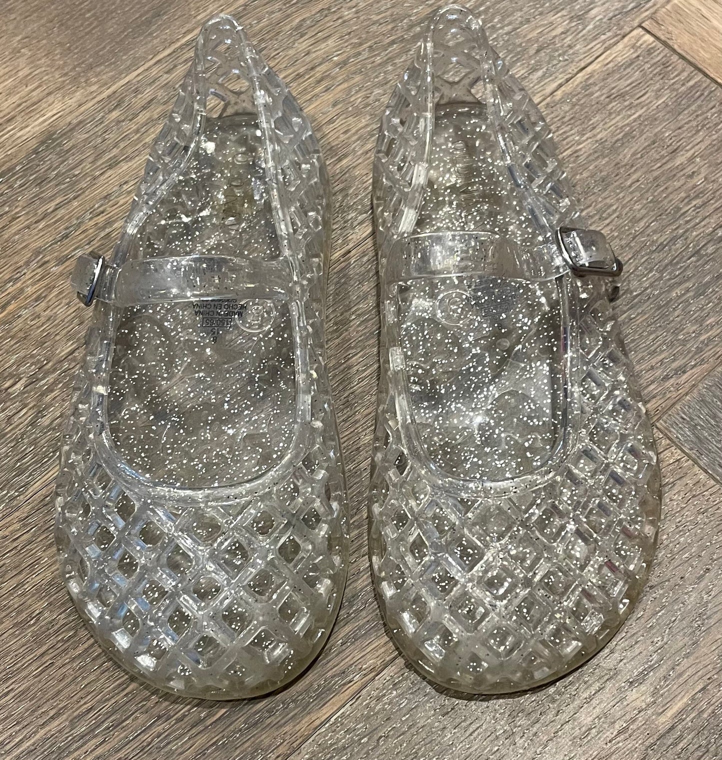 Clear Old Navy Jelly Shoes, 8T
