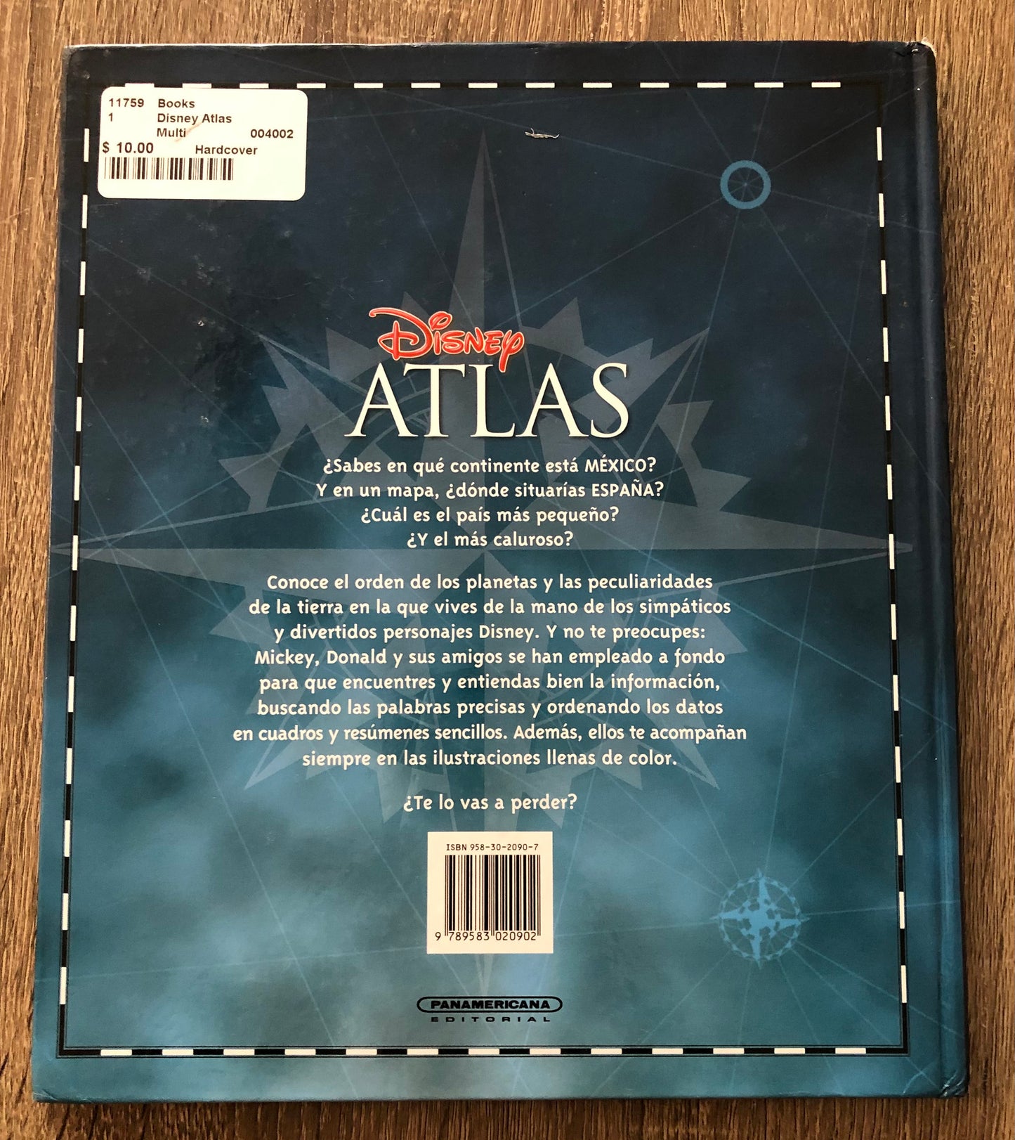 Multi Disney Atlas, Hardcover