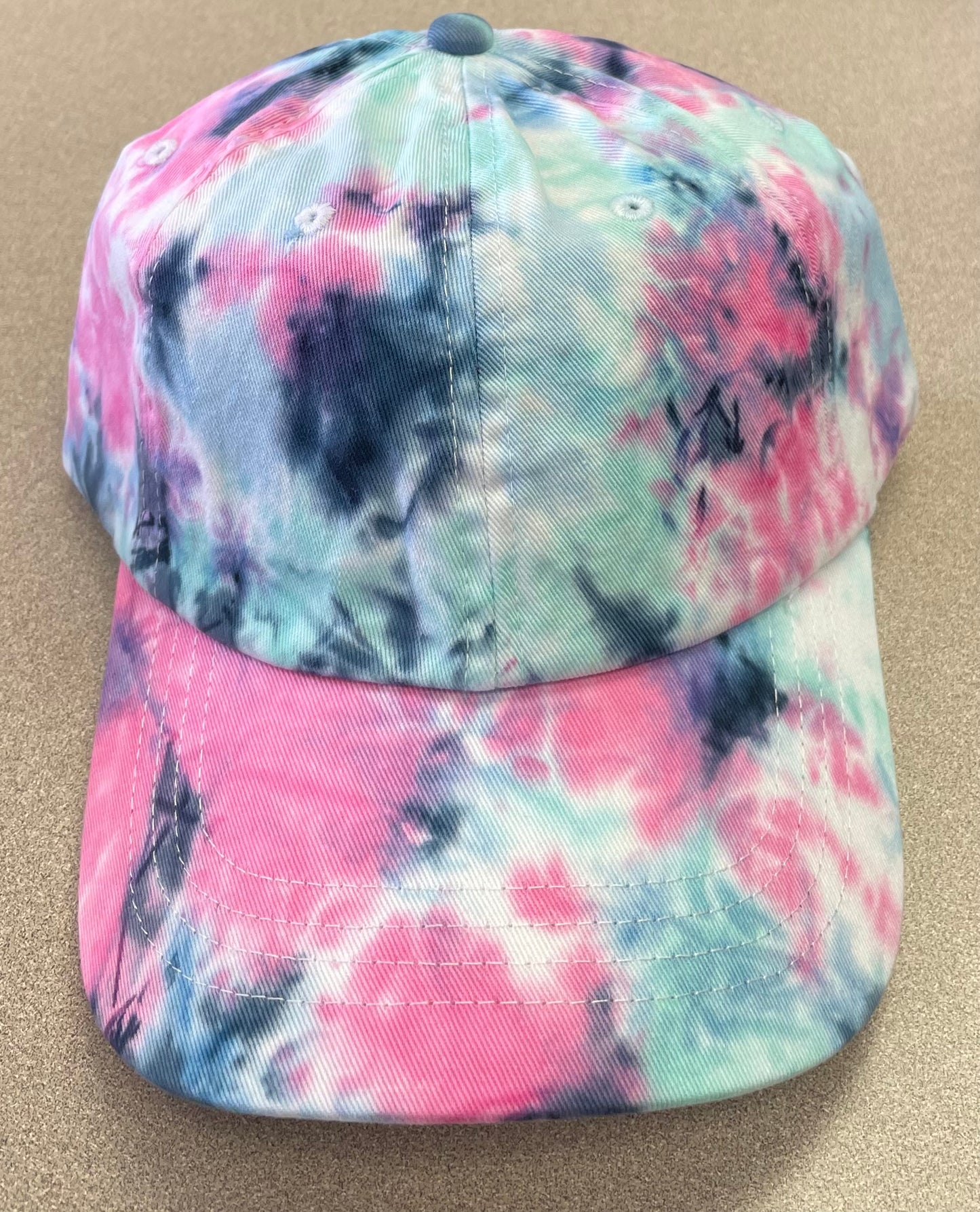 Tie Dye Adjustable Baseball Cap, One Size