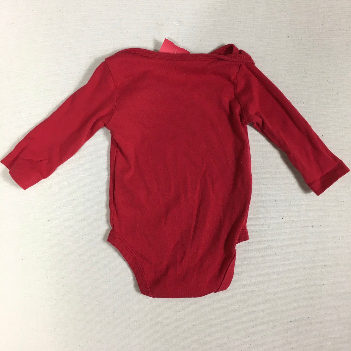 Red Carters Christmas Onesie, 6M