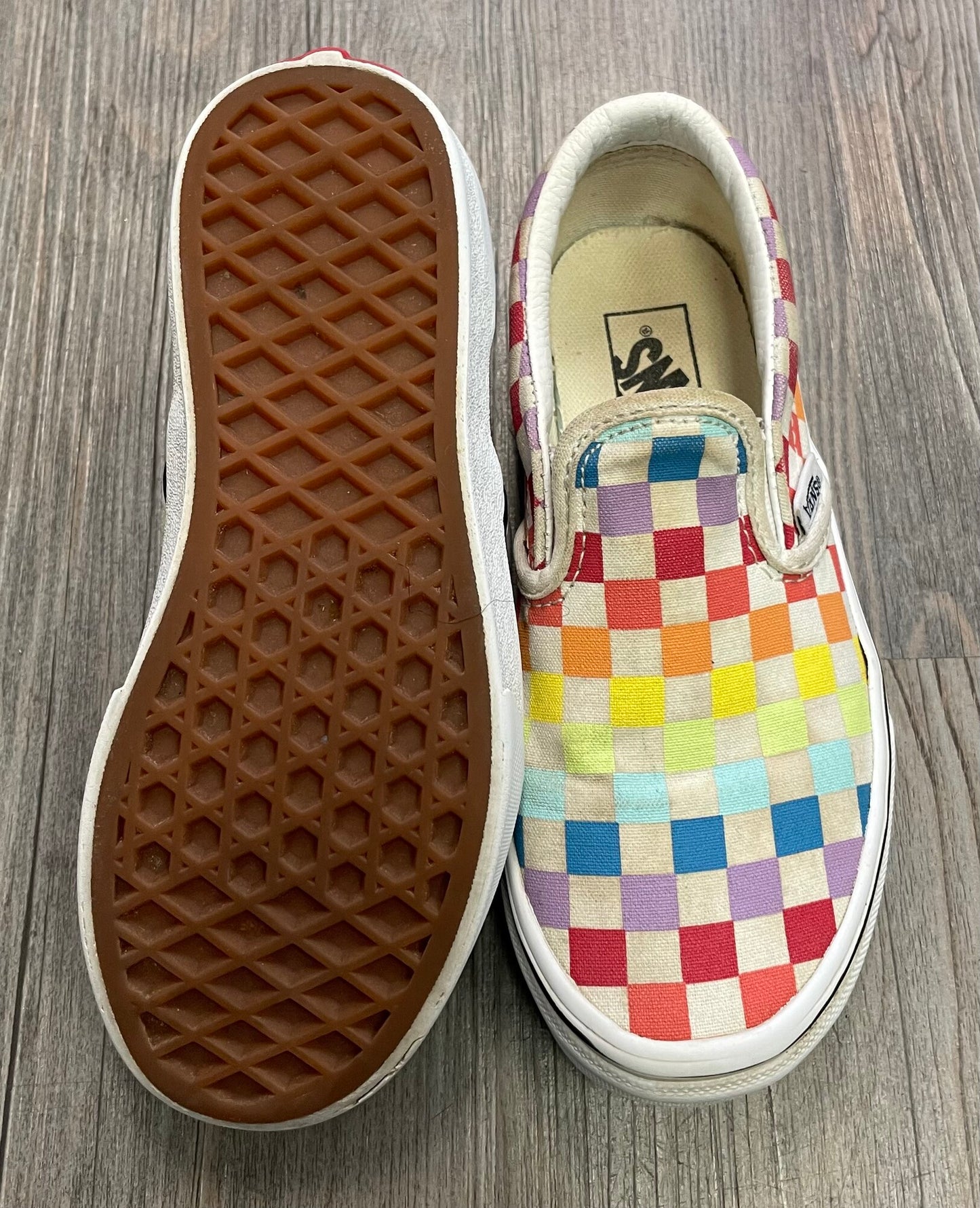 Multi Vans Slip On Sneaker, 13.5Y
