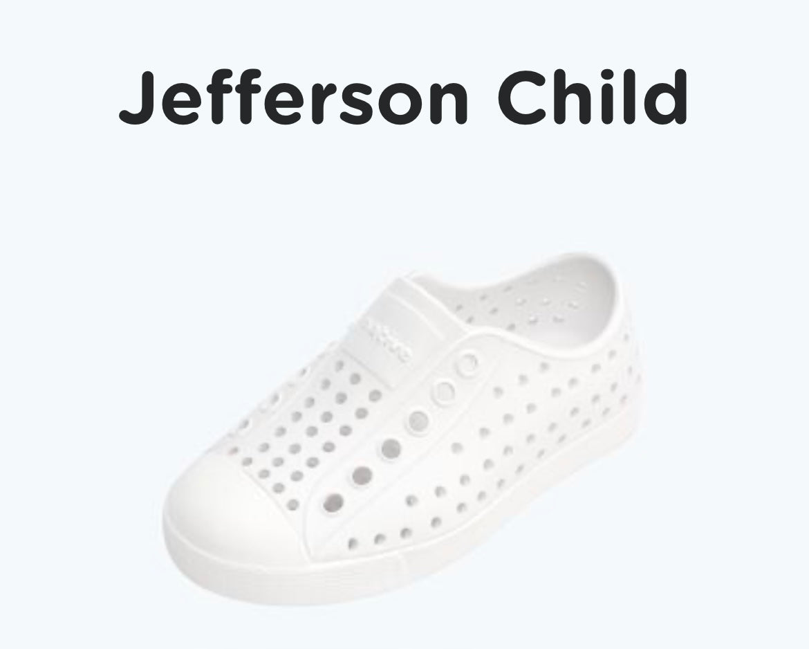 White Native Jefferson Child, J6