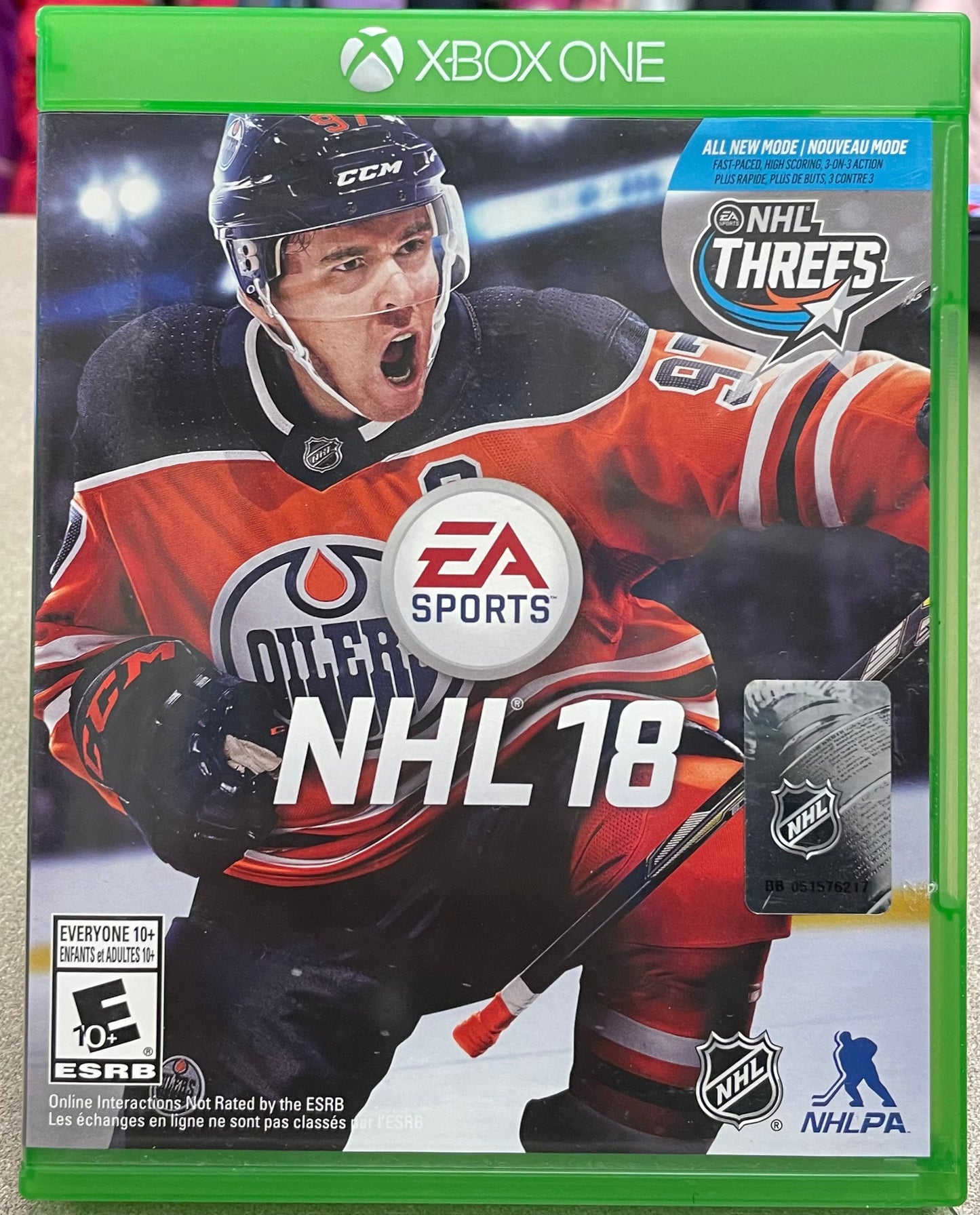 Multi Xbox One NHL 18, Used