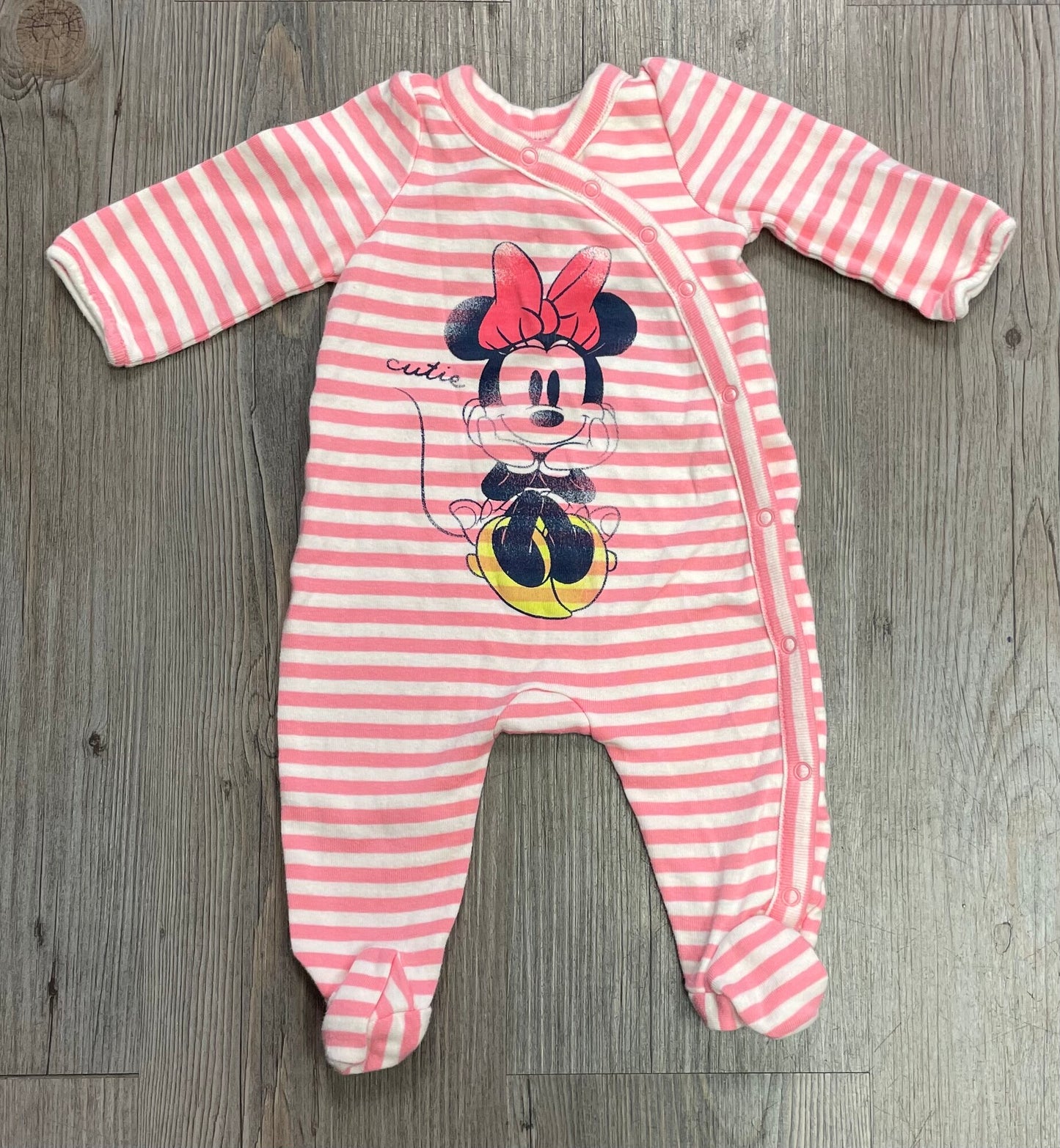Pink Gap Pj Onesie, Newborn