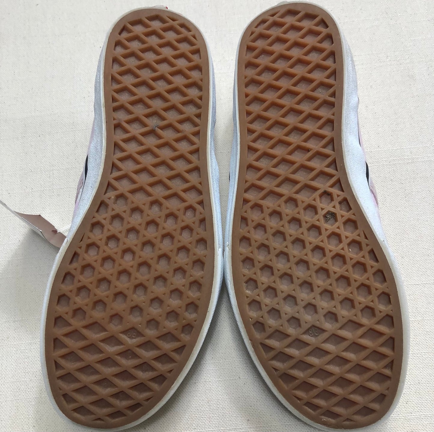 Pink Vans - Check, 4Y