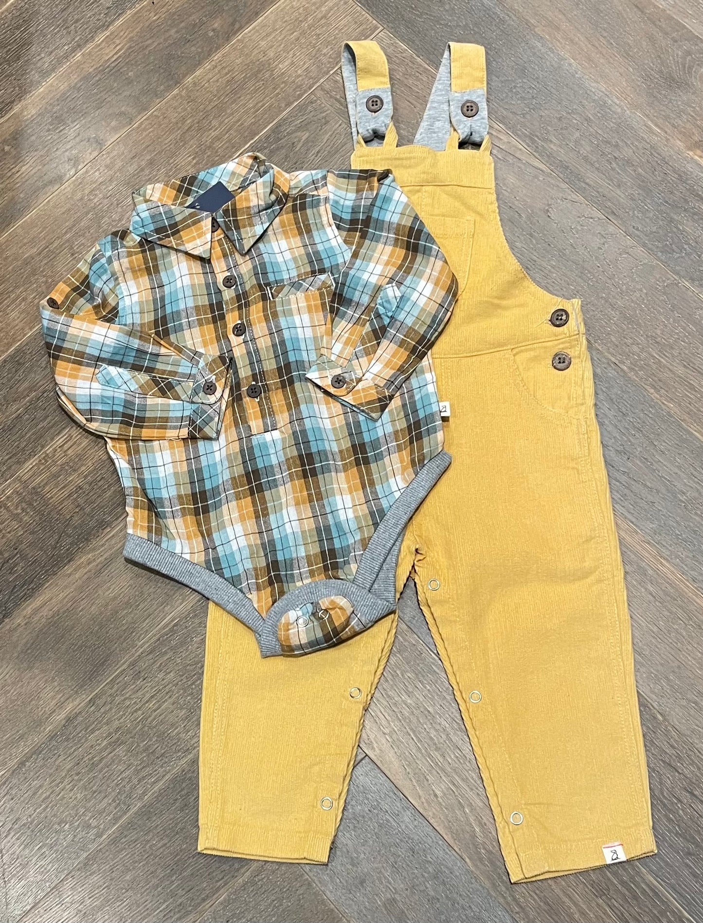 Yellow Me & Henry 2 Pcs Set, 9-12M