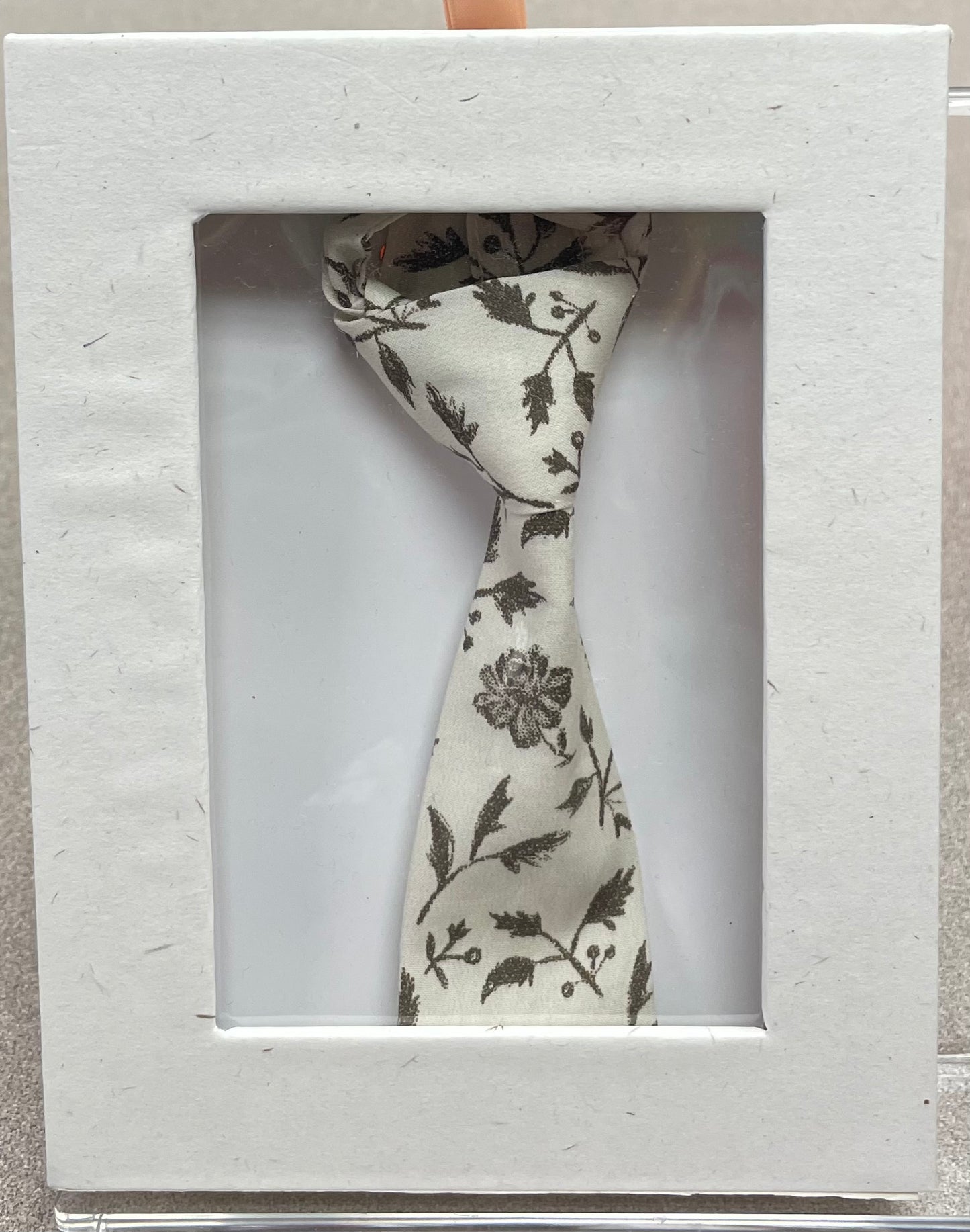 Olive Gr Noralee Neck Tie, 1-4Y