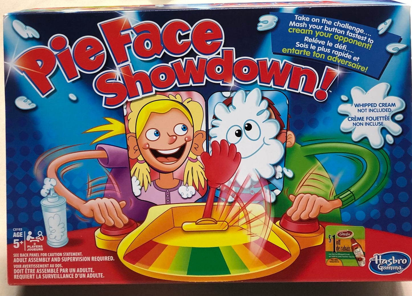 Multi Pie Face Showdown, NEW!