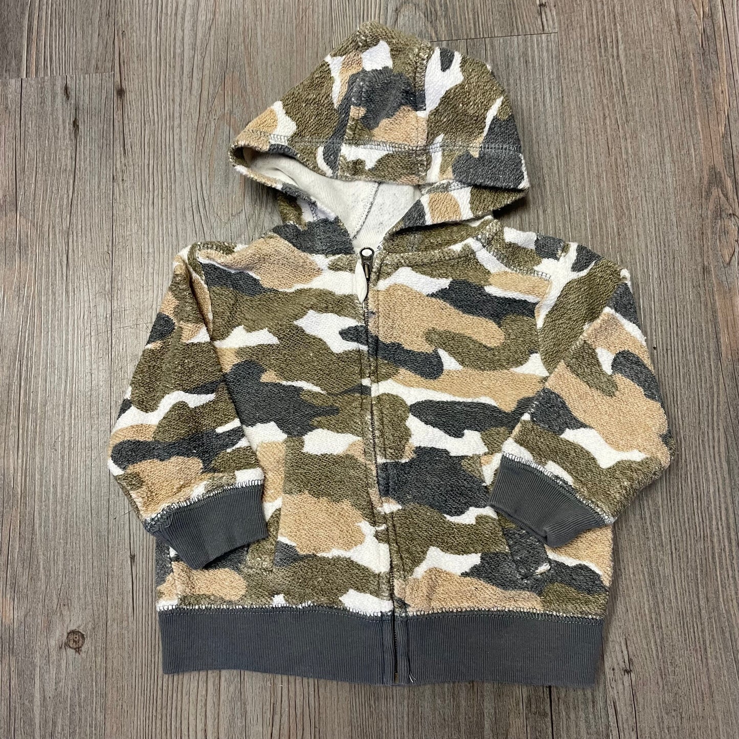 Camo Joe Fresh Zip Hoodie, 6-12M
