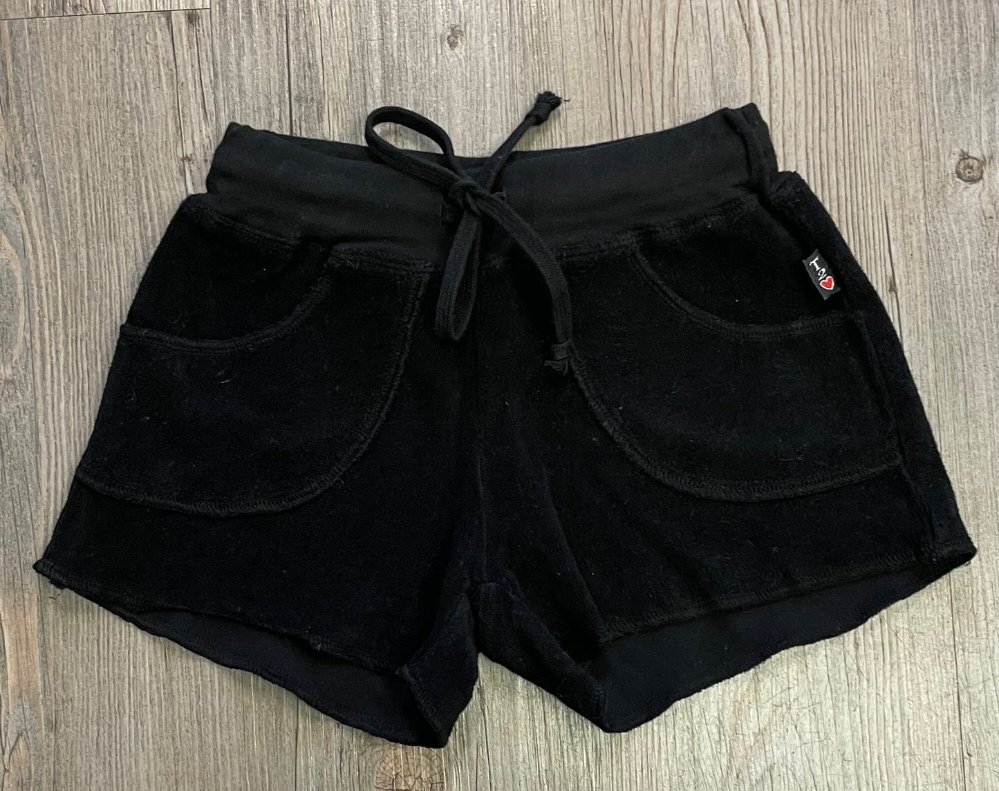 Black Flowers By Zoe Shorts, 6Y