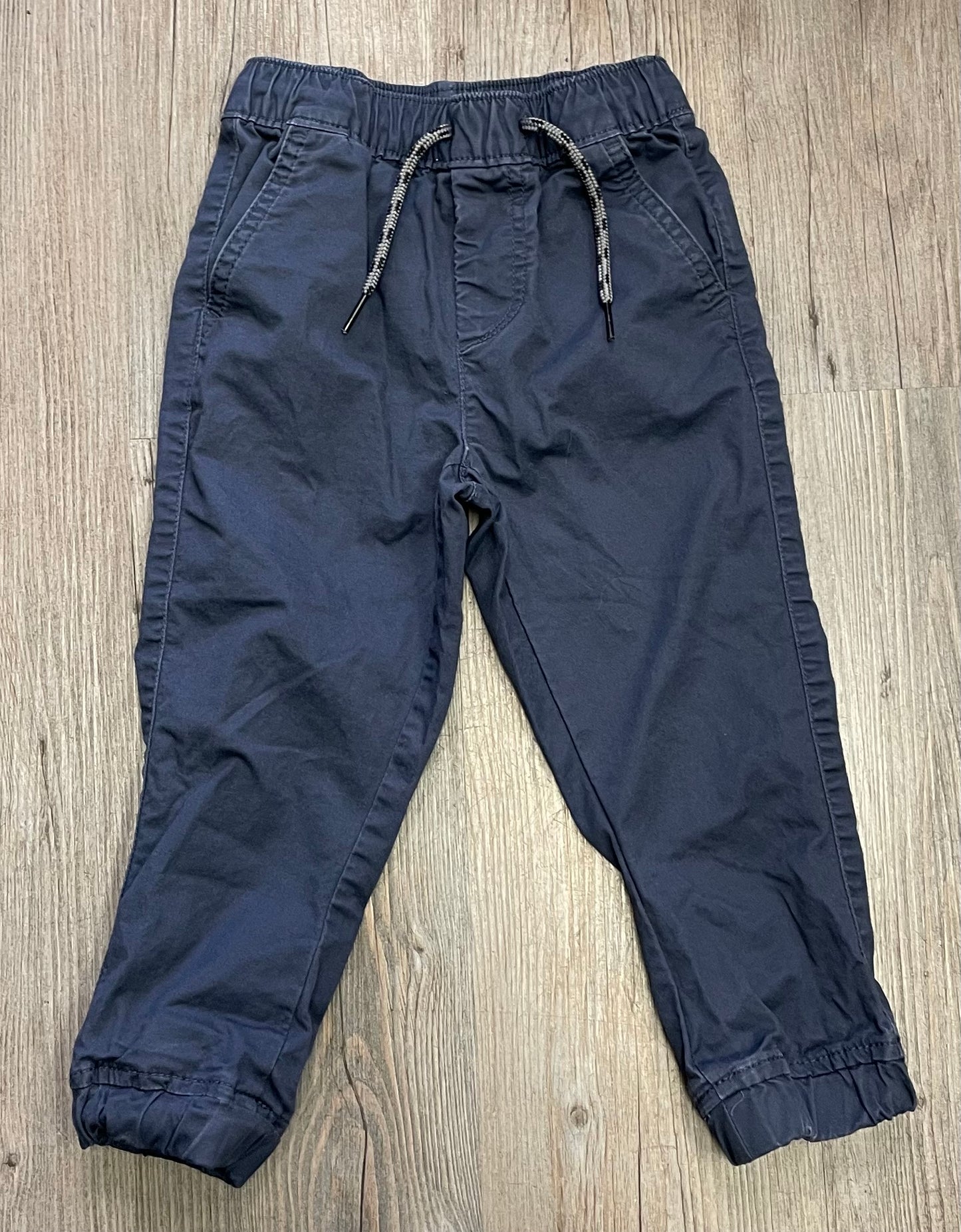 Navy Gap Jogger Pants, 3Y
