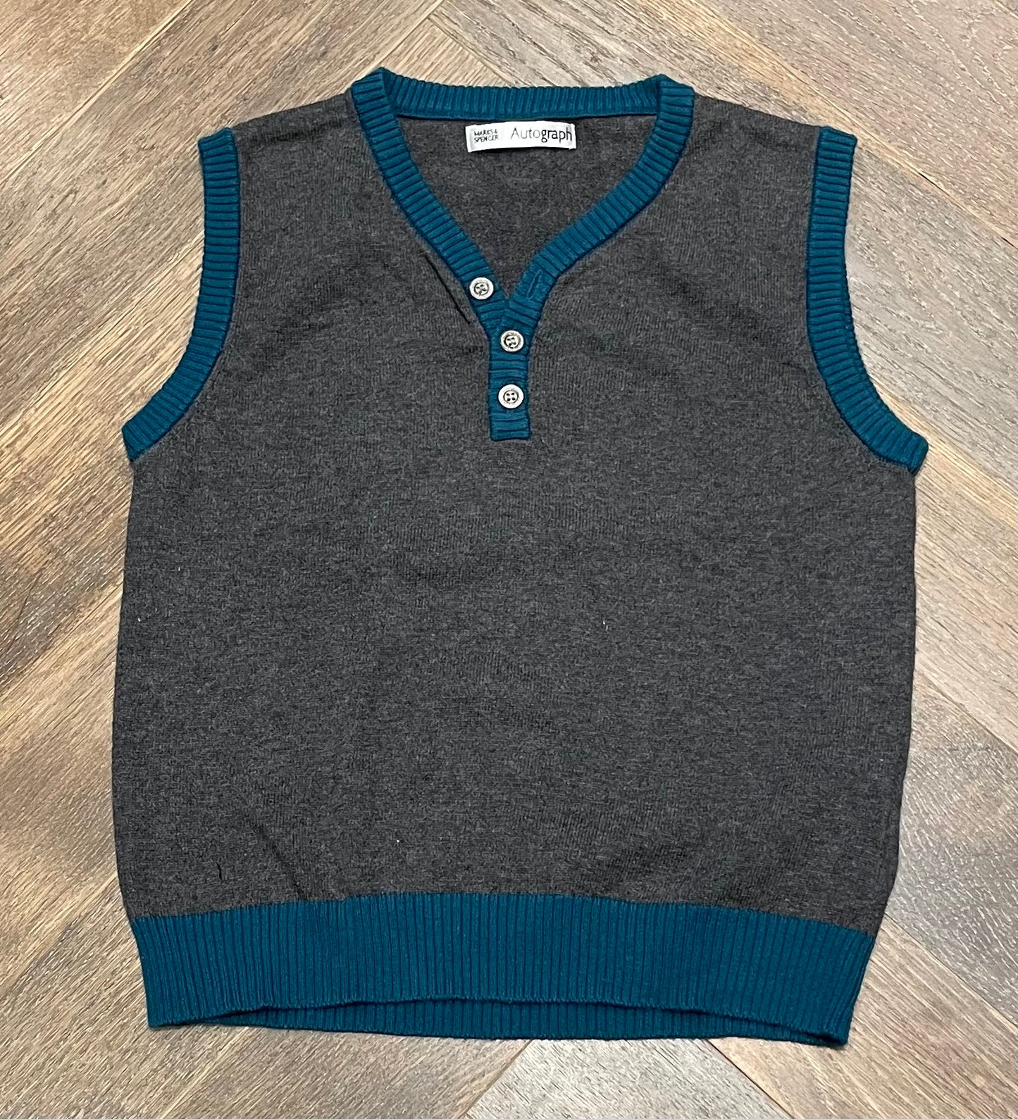 Grey Mark & Spencer Vest, 5-6Y