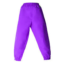 Purple Splashy Rain Pant, 5-6Y