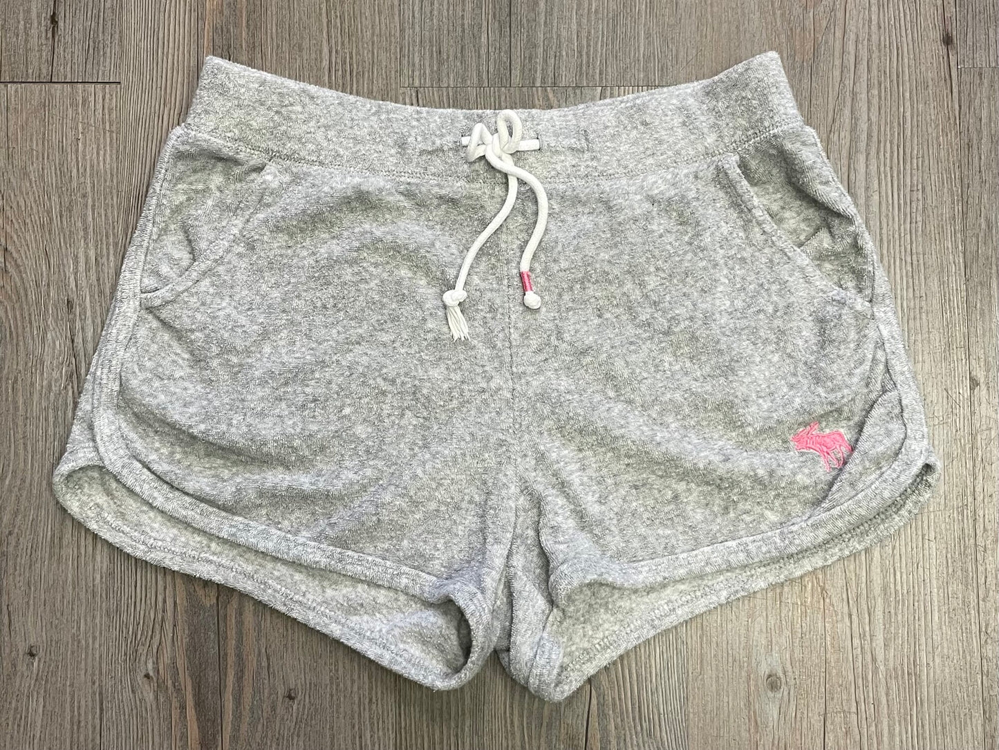 Grey Abercrombie Terry Shorts, 11-12Y