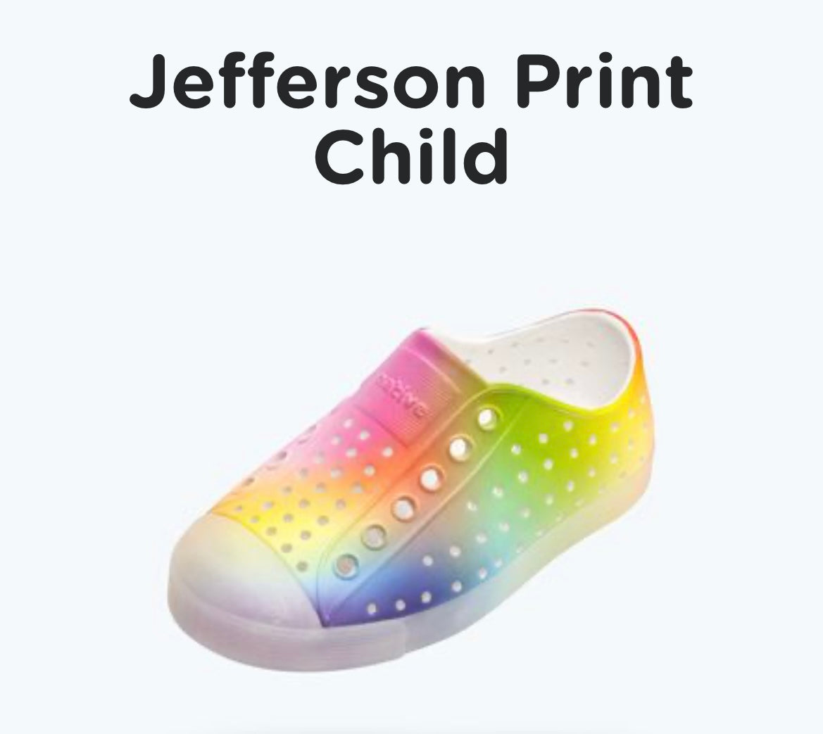 Rainbow Native Jefferson Child, C8