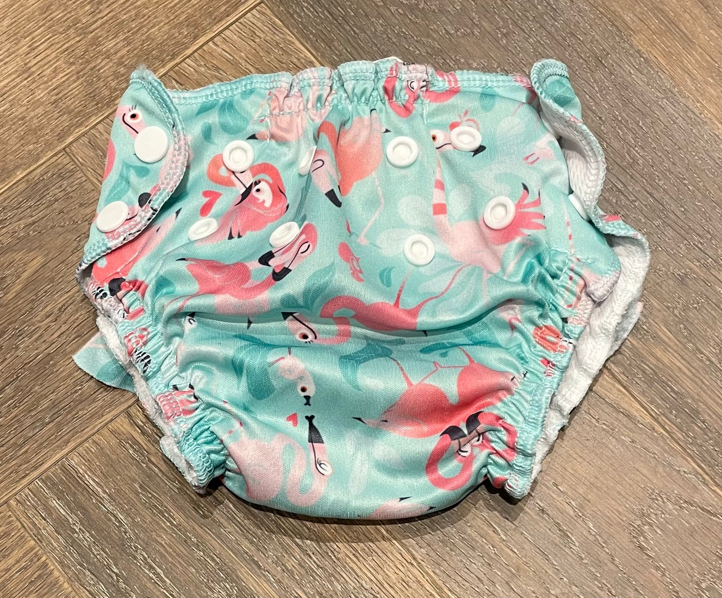 Multi Apple Cheeks Swim Diaper, Size1