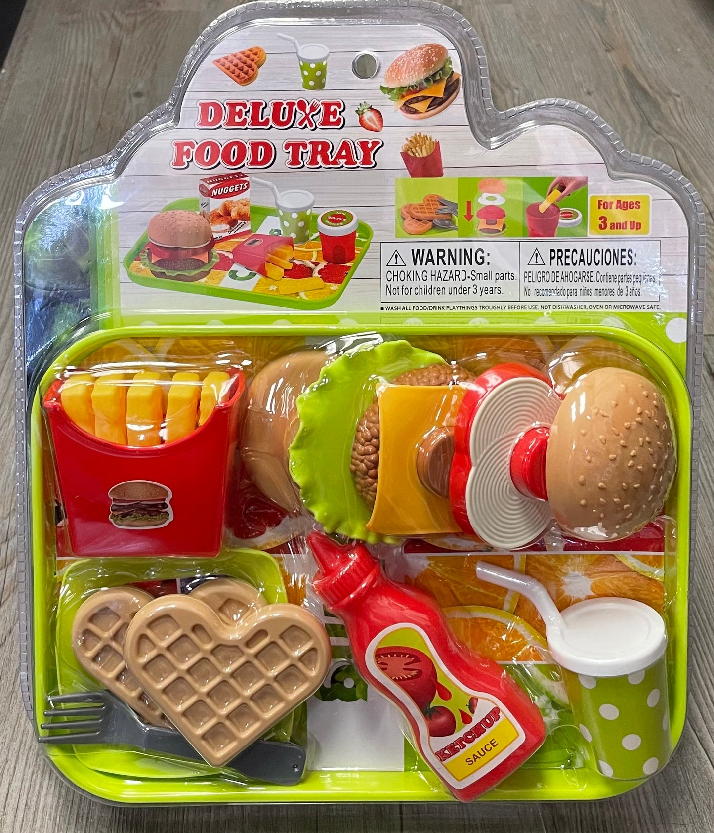 Multi Deluxe Food Tray, NEW