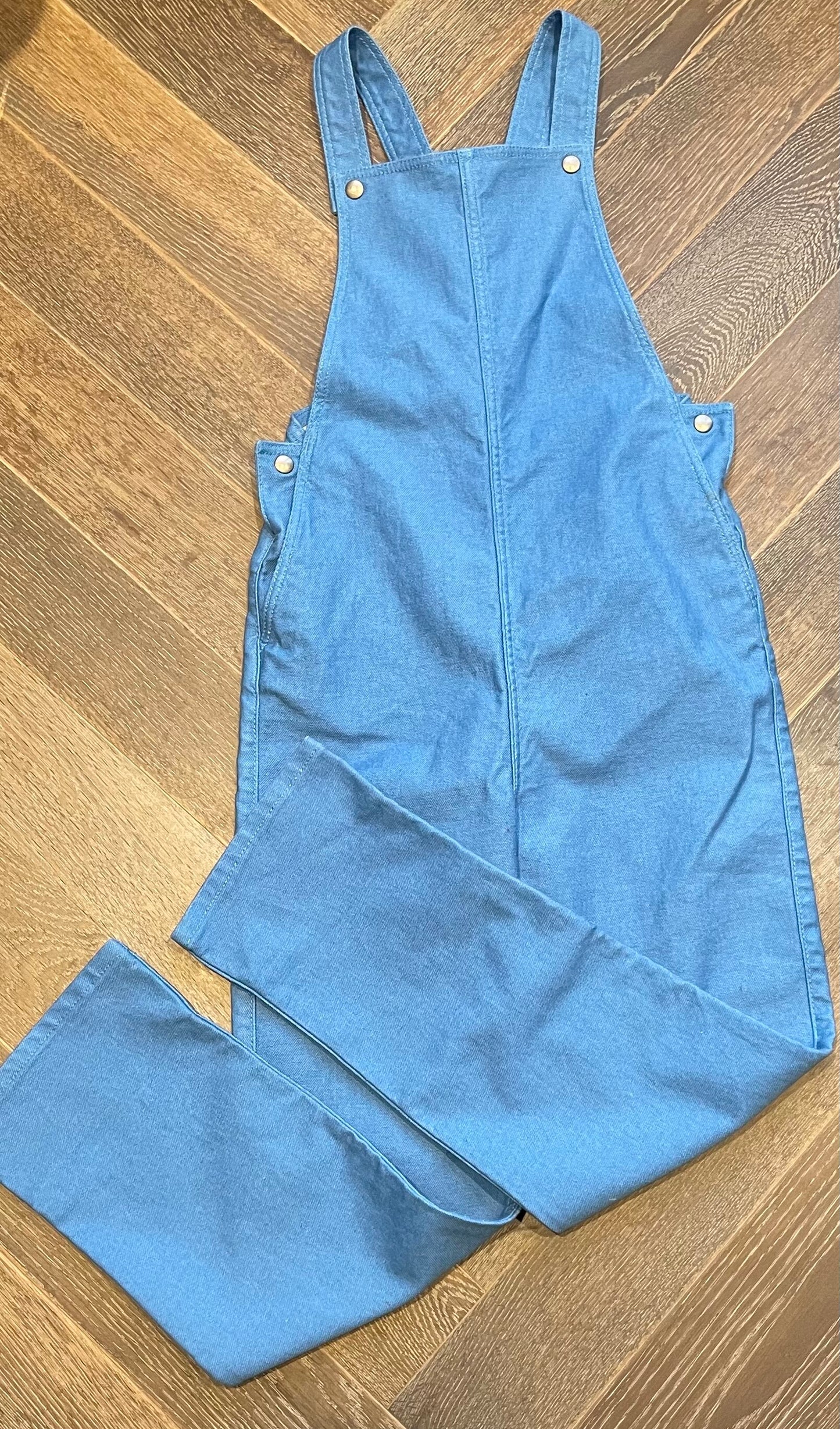 Blue COS Denim Jumpsuit, 6-8Y