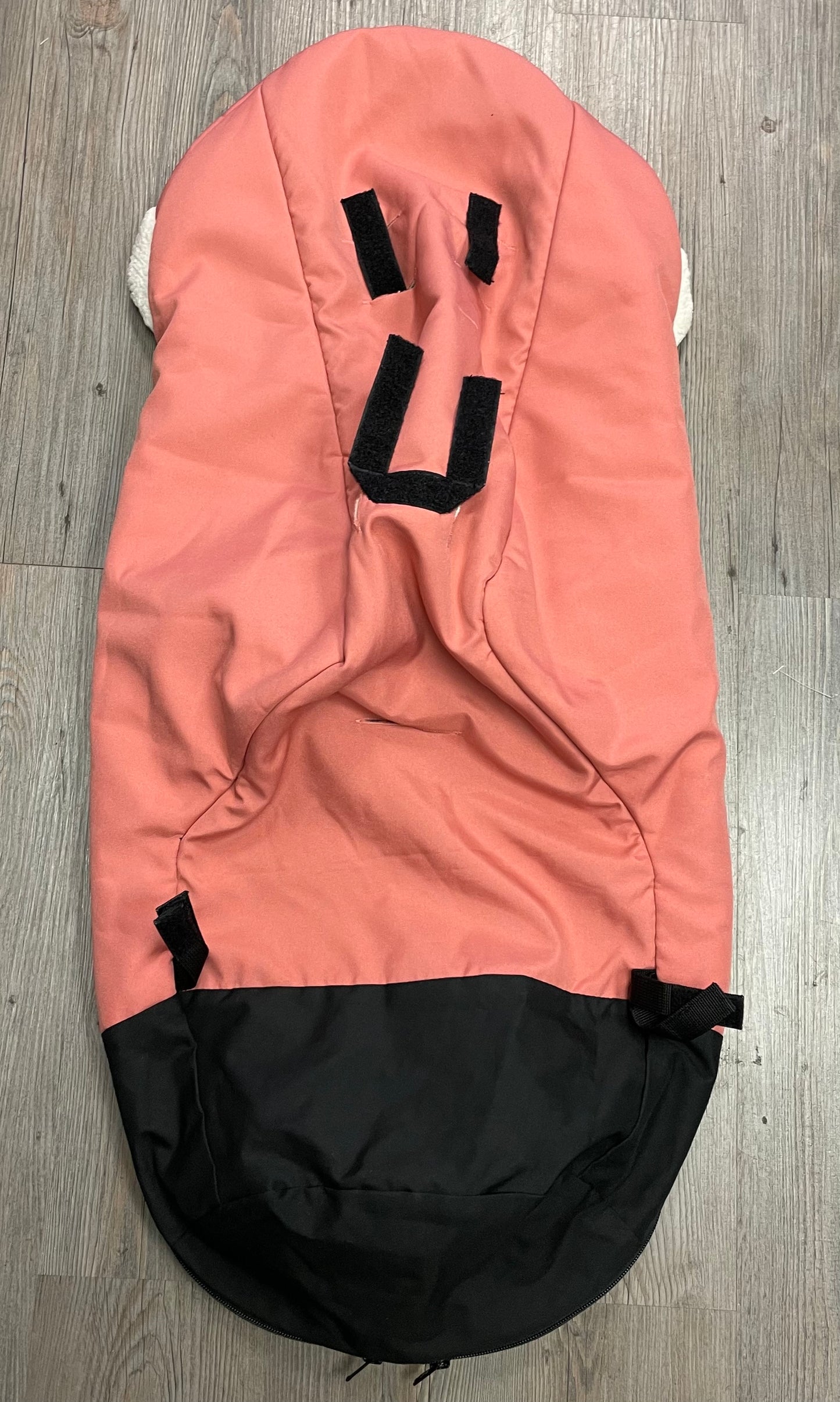 Coral Babyzen Stoller Footmuff, Pre-owned