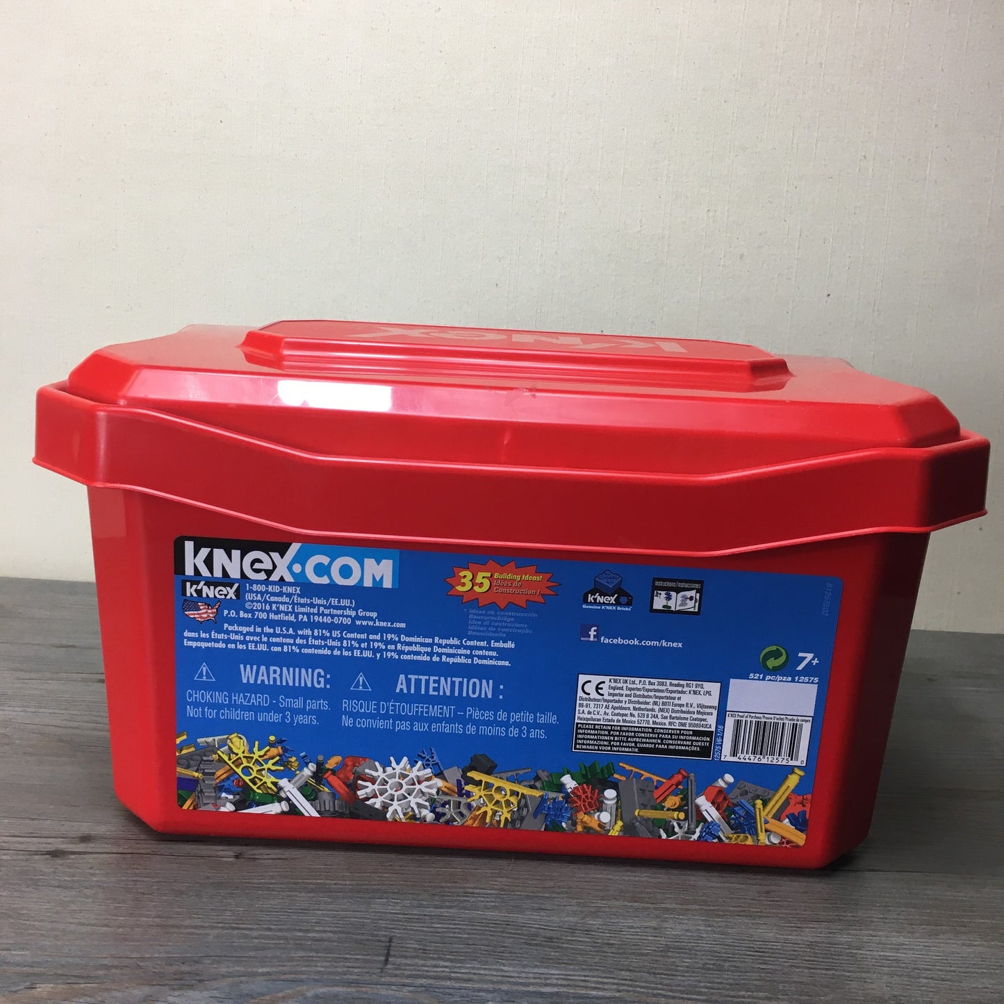 Multi K Nex Building Worlds Ki, Box