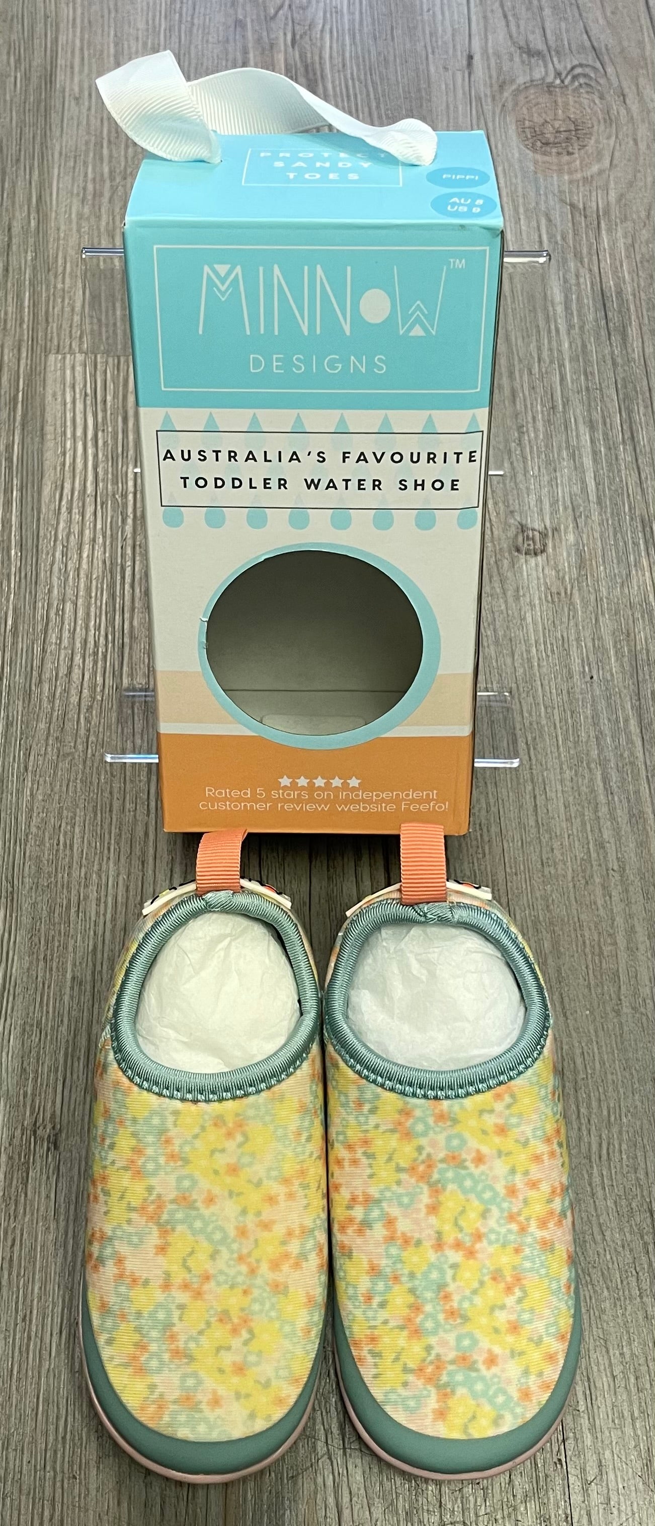 Wildflow Minnow Pippi Water Shoes, 9T