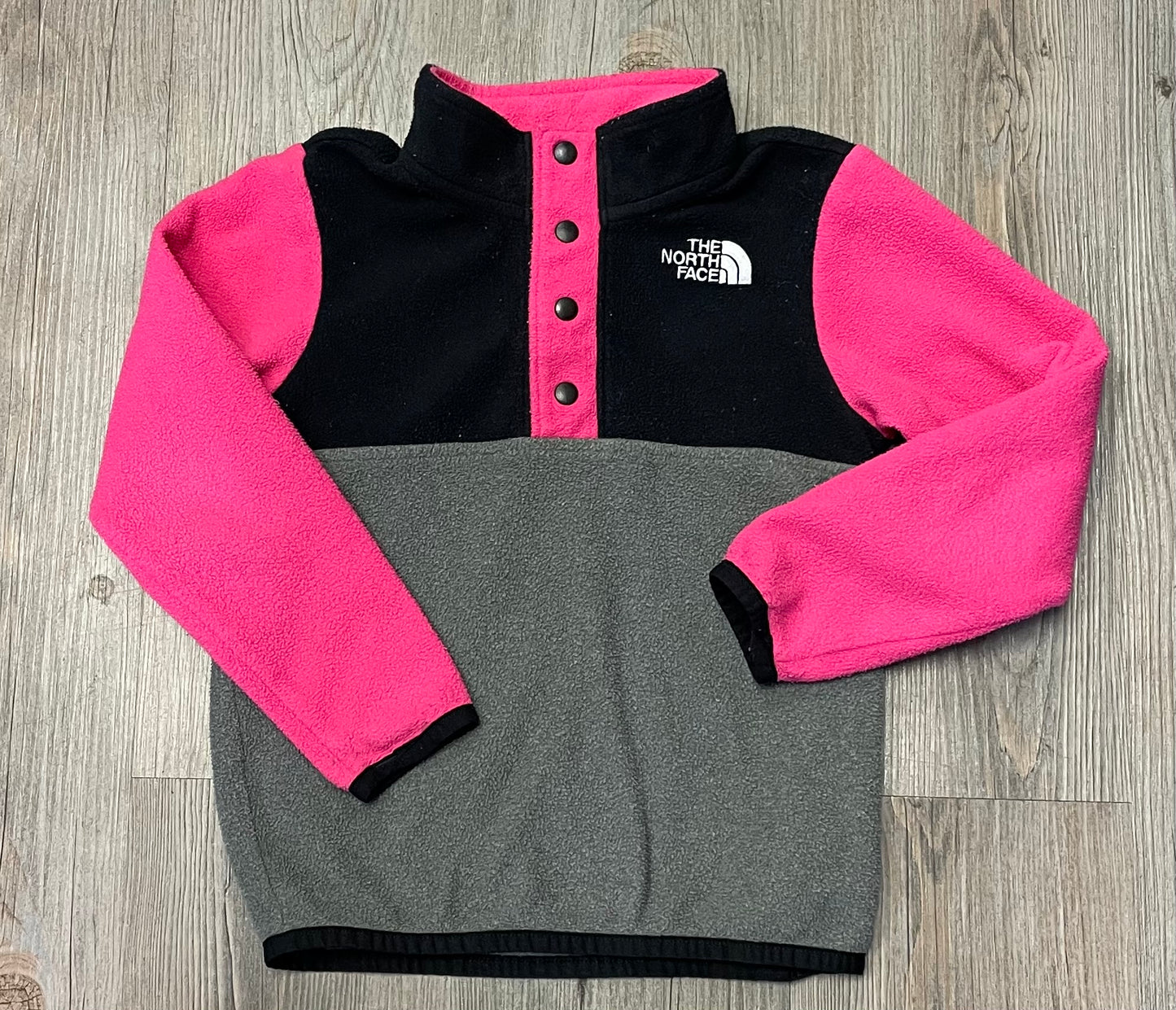 Multi Northface Fleece Sweater, 4Y