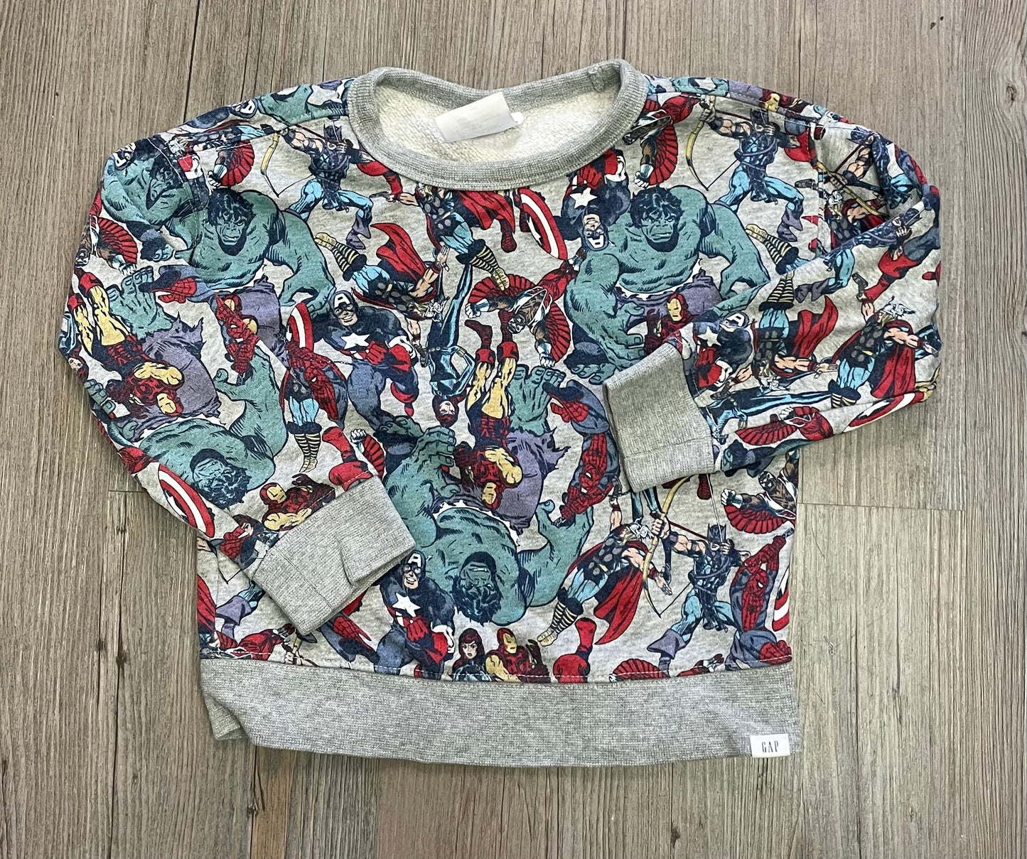 Multi Gap Marvel Sweatshirt, 3Y