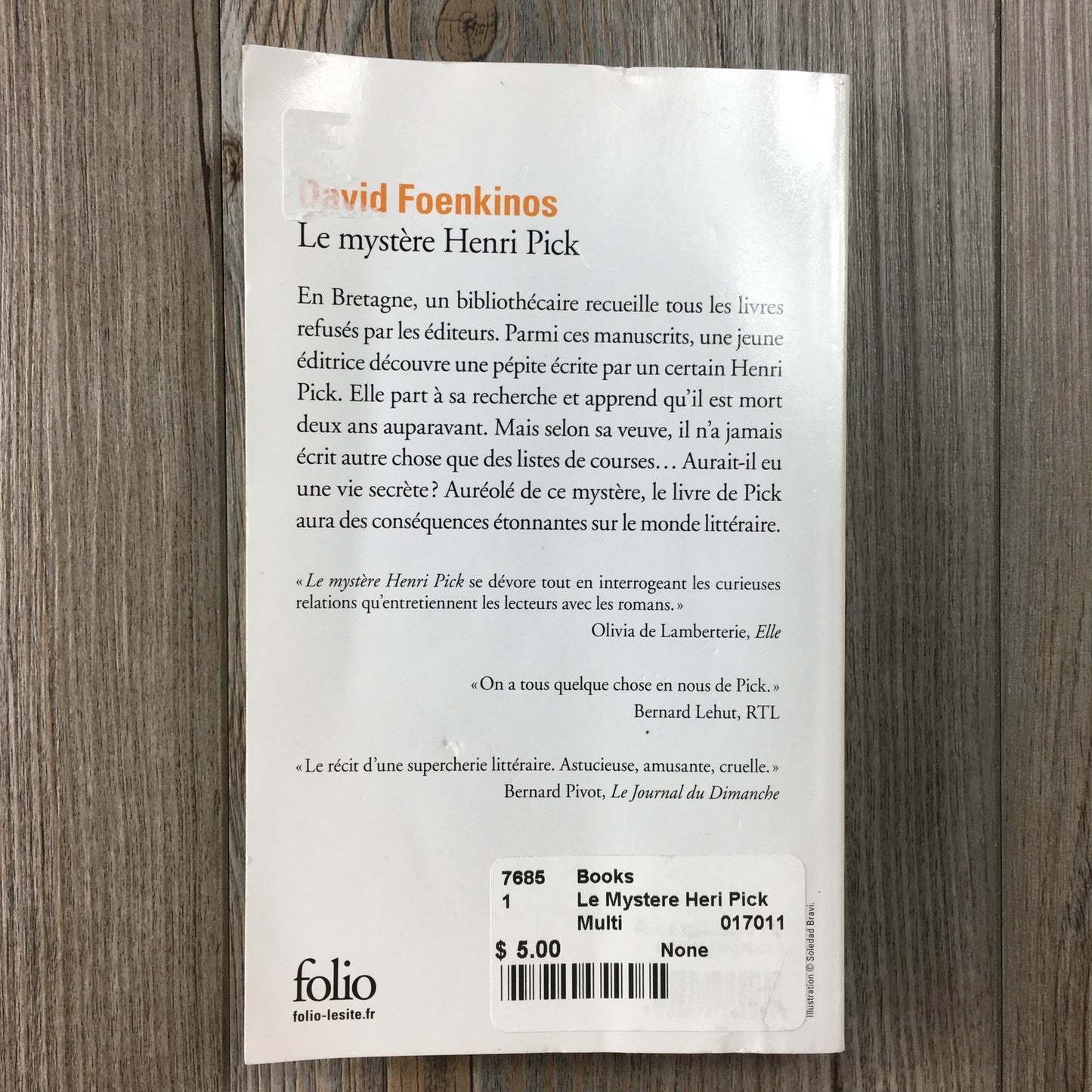 Multi Le Mystere Heri Pick, None