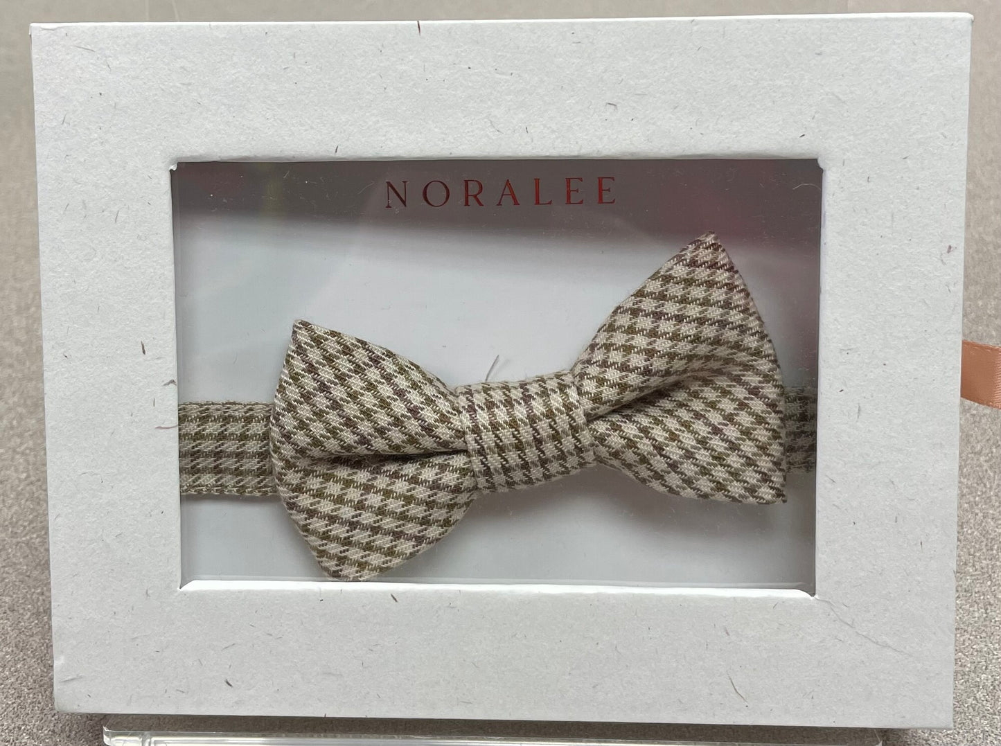 Oatmeal Noralee Bow Tie, 1-4Y