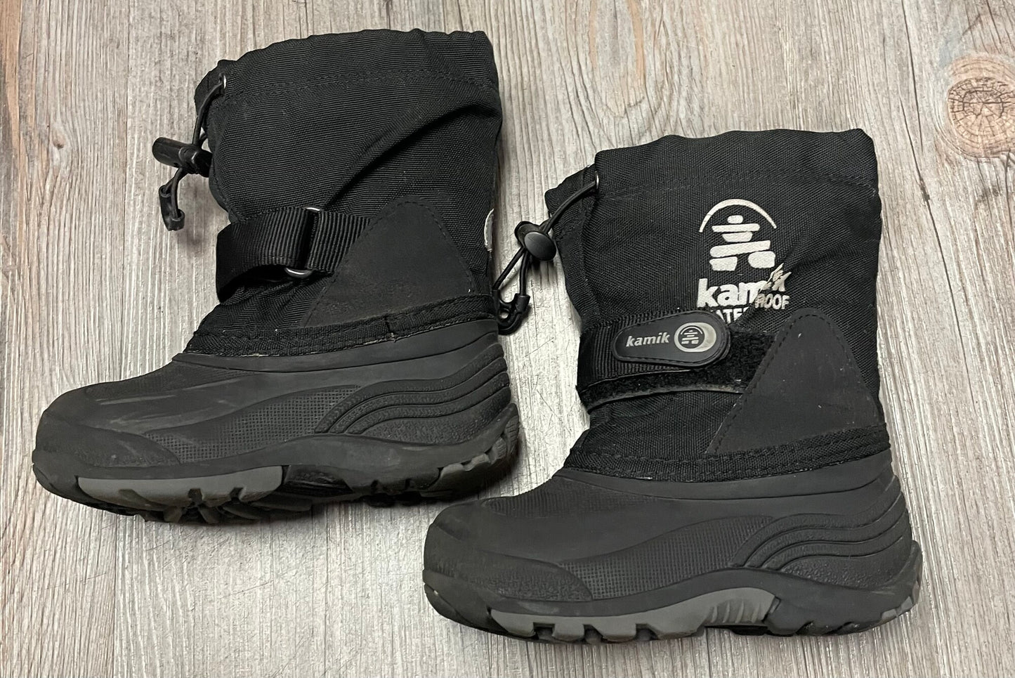 Black Kamik Winter Boots, 8T