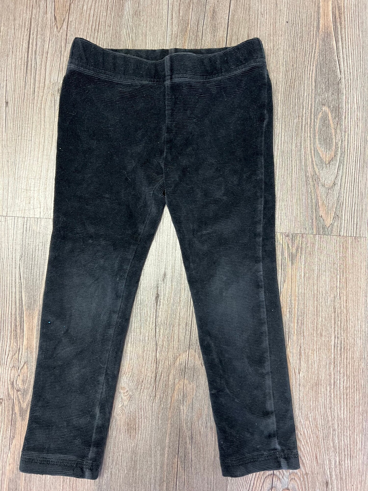 Black Harper Canyon Velour Pant, 4Y