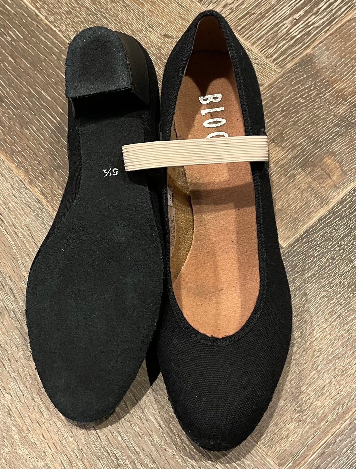 Black Bloch Character Shoes, 5.5Y