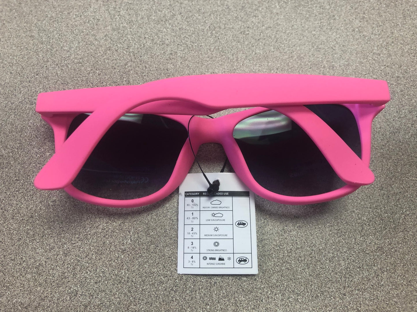 Pink Matte Sunglasses - NEW, 3-7 Years