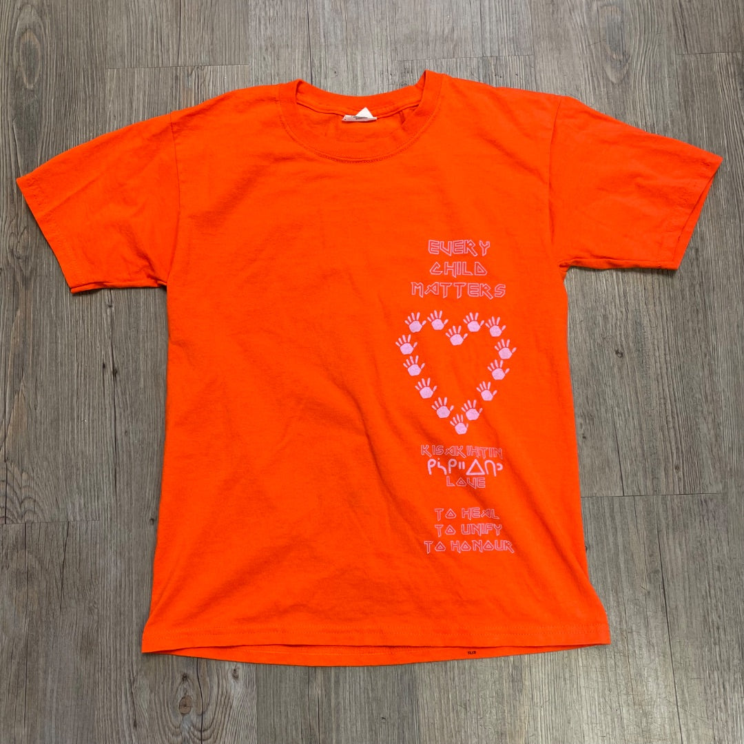 Orange Every Child Matters tee, 10-12Y