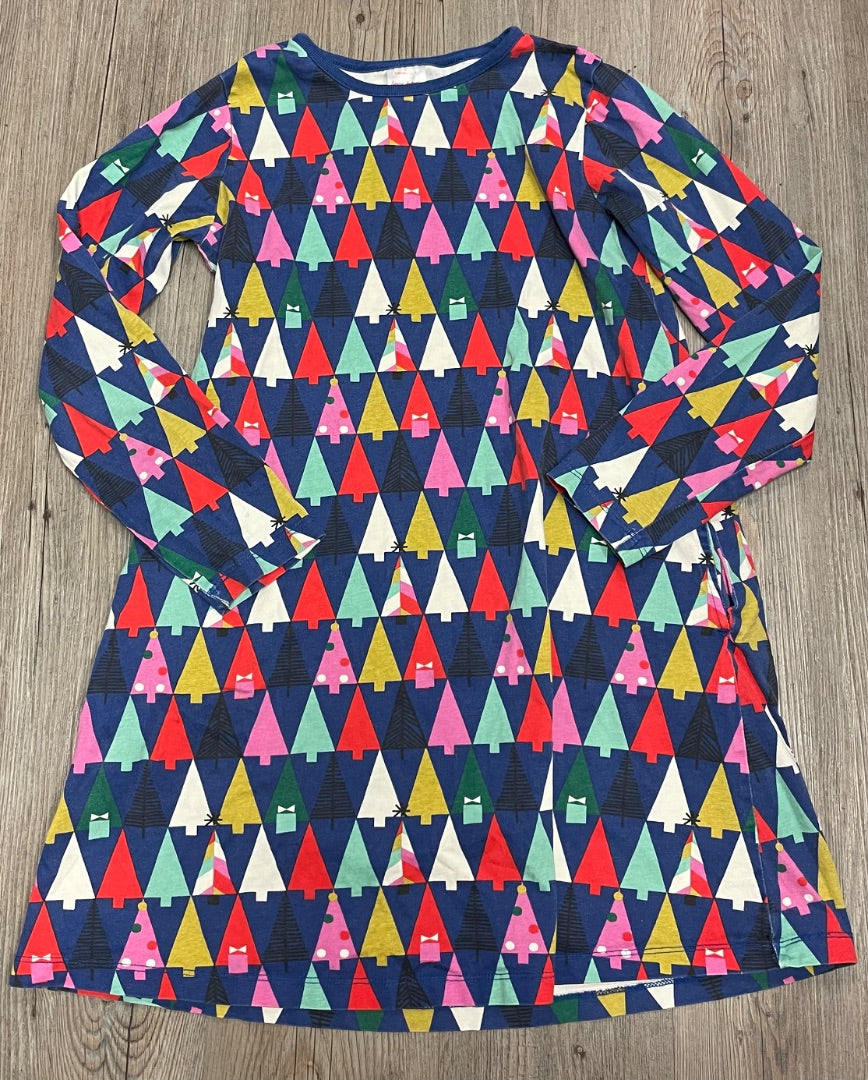 Multi Colour Hanna Anderson Long Sleeve Dress, 10Y