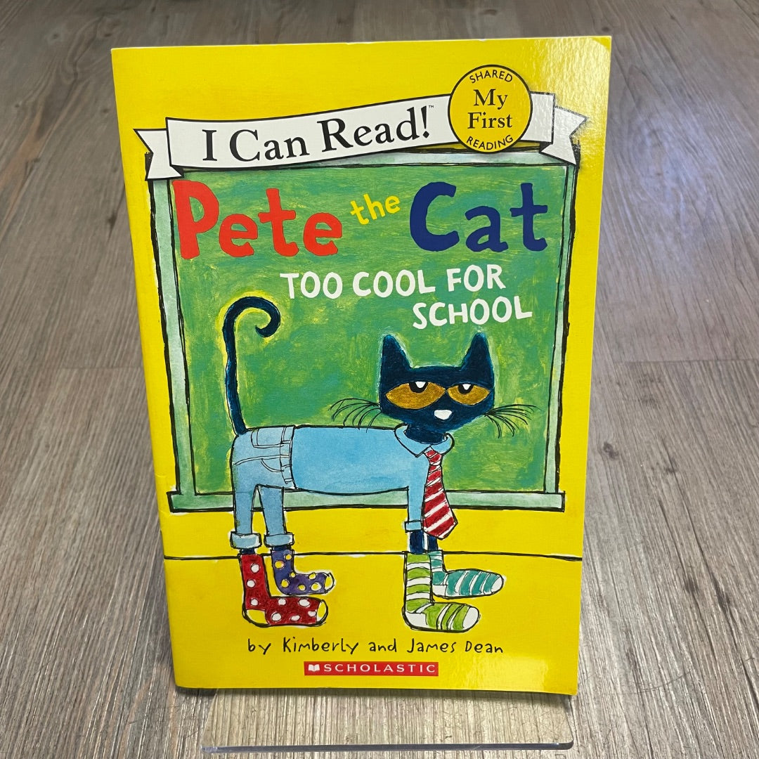 Multi Colour Pete the Cat Too Cool for School, Paperback