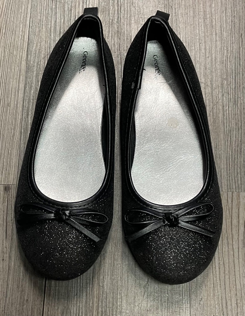 Black George Flat Shoes, 2Y