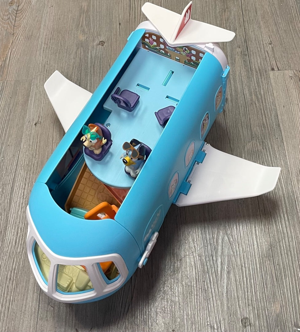Blue Bluey Air Plane Set, 3Y+