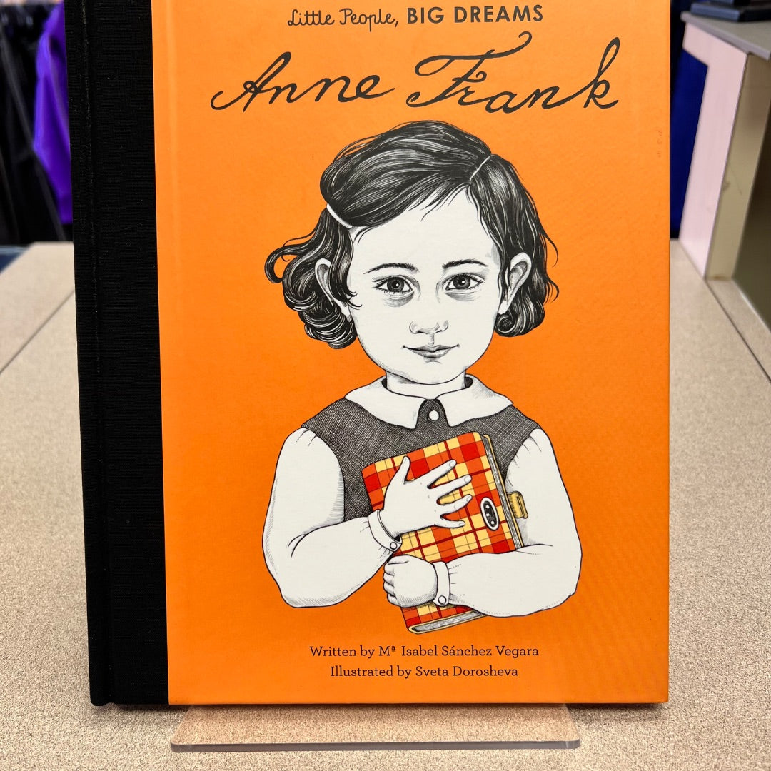 Orange Little People Anne Frank, Hardcover