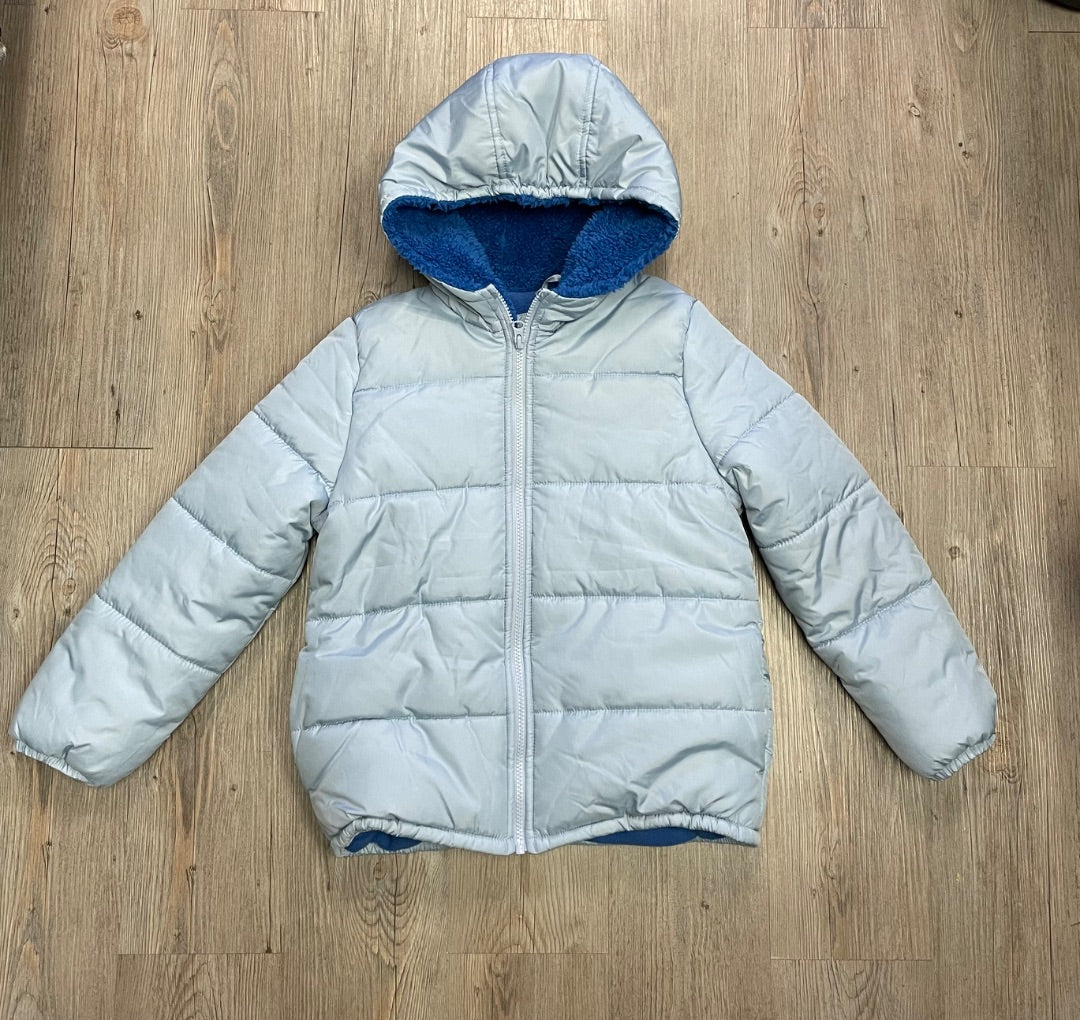 Blue Oshkosh Fleecelined Winter Jacket, 8Y
