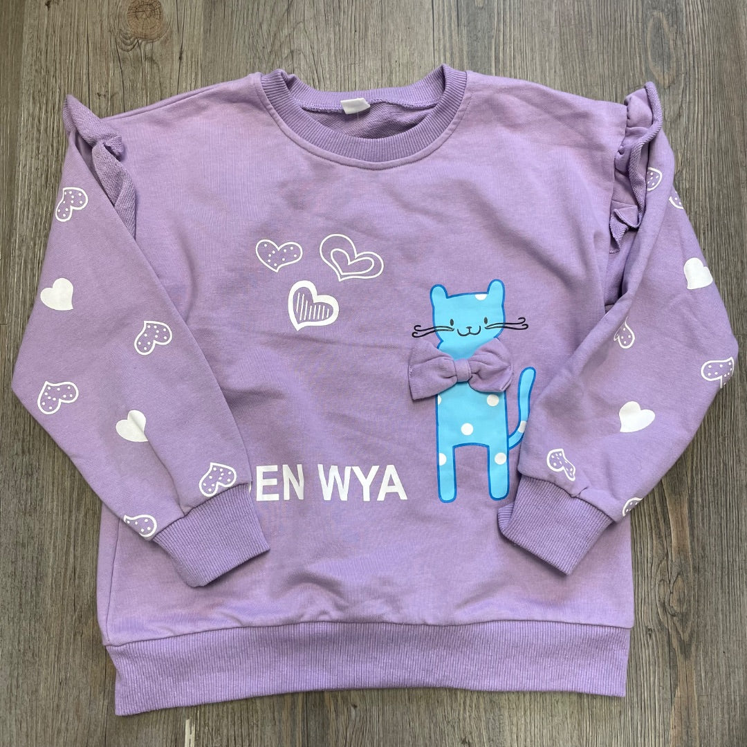 Lavender Pullover Top, 10Y