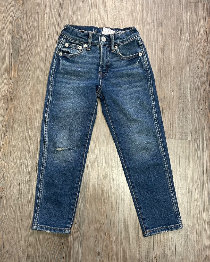 Blue Gap Slim Ankle High Rise Jeans, 6Y